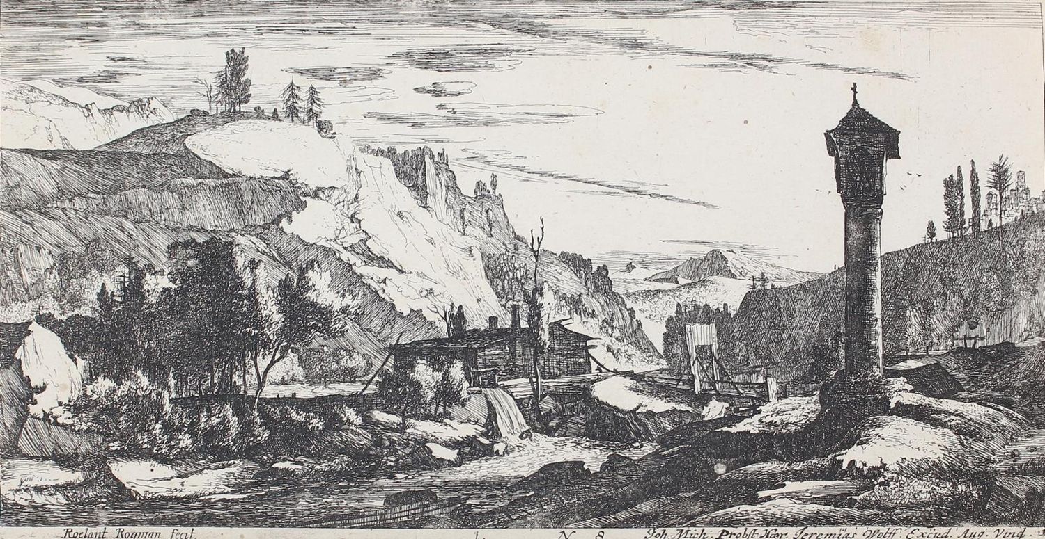 Große Abbildung Nr.1: 126-4232 Roghman, Roelant: (Künstlergraphik)
