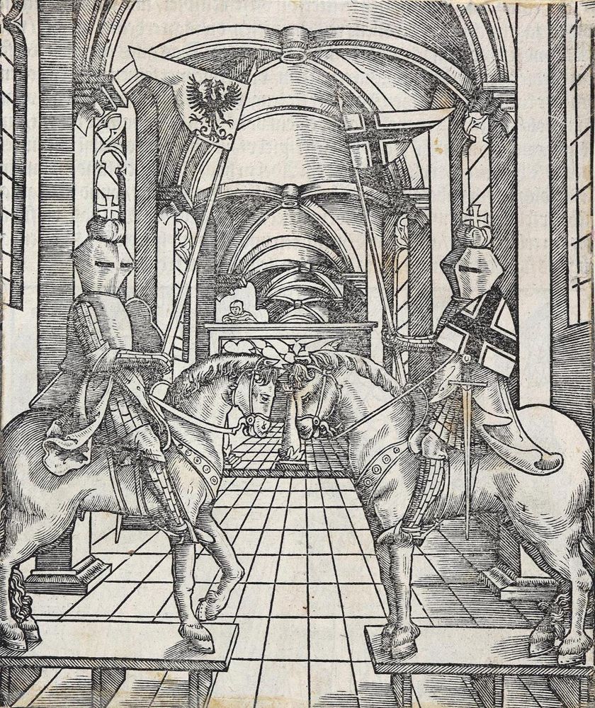 Große Abbildung Nr.1: 126-425 Rüxner,G.: (Buchholzschnitte)