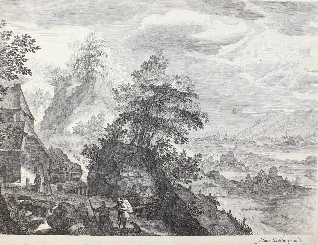 Große Abbildung Nr.1: 126-4258 Sadeler, Aegidius: (Künstlergraphik)