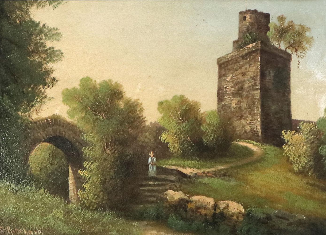 Große Abbildung Nr.1: 126-4276 Sattler, Hubert (Pseud.: Louis Ritschard): (Künstlergraphik)