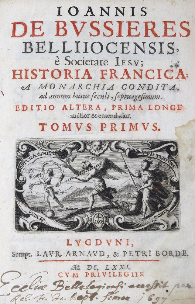 Große Abbildung Nr.2: 126-430 Bussieres,J.de.: (Alte Drucke, Handschriften und Theologie)