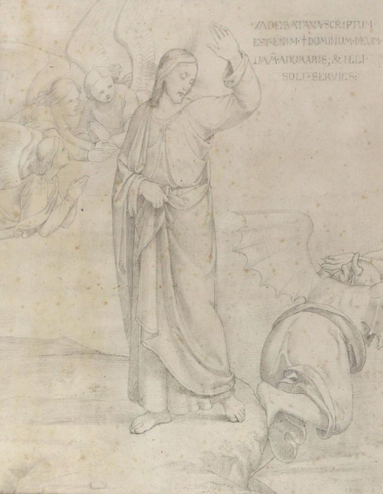 Große Abbildung Nr.1: 126-4351 Steinle, Edward Jakob von: (Künstlergraphik)