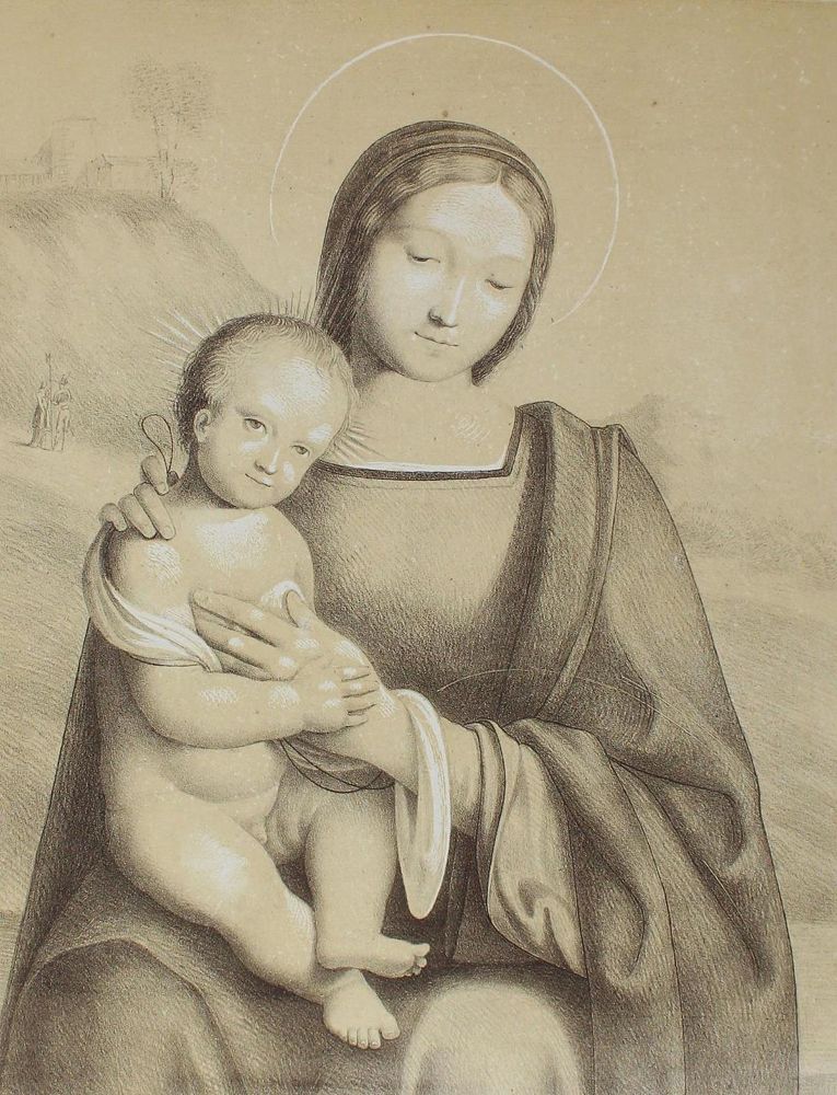 Große Abbildung Nr.1: 126-4362 Strixner, Johann Nepomuk: (Künstlergraphik)