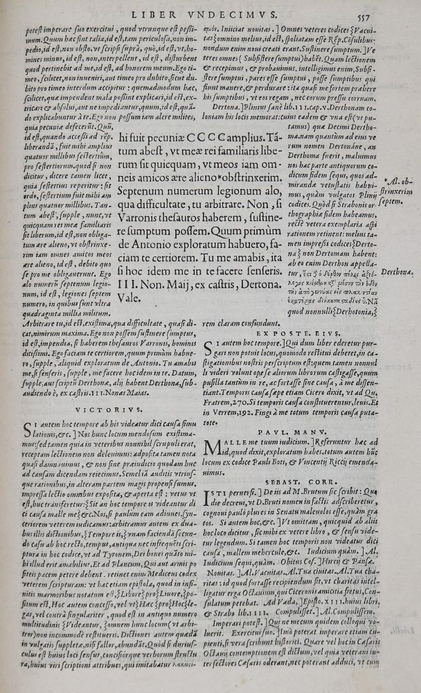 Große Abbildung Nr.1: 126-438 Cicero,M.T.: (Alte Drucke, Handschriften und Theologie)