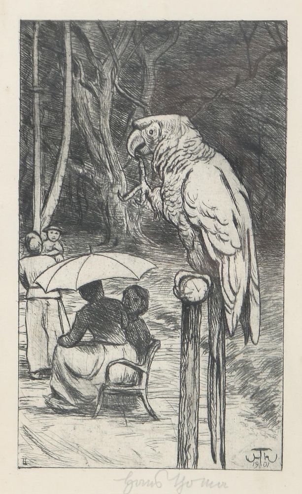 Große Abbildung Nr.1: 126-4383 Thoma, Hans: (Künstlergraphik)