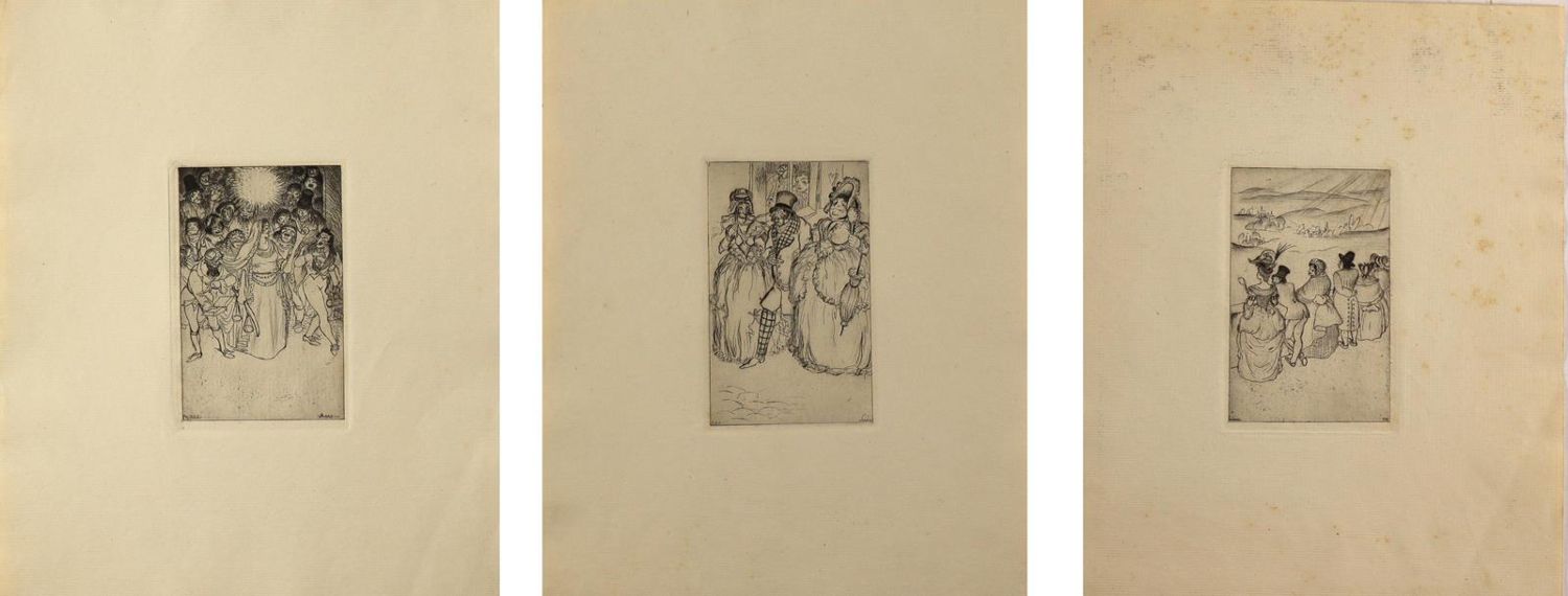 Große Abbildung Nr.3: 126-4409 Vßradi, Albert: (Künstlergraphik)