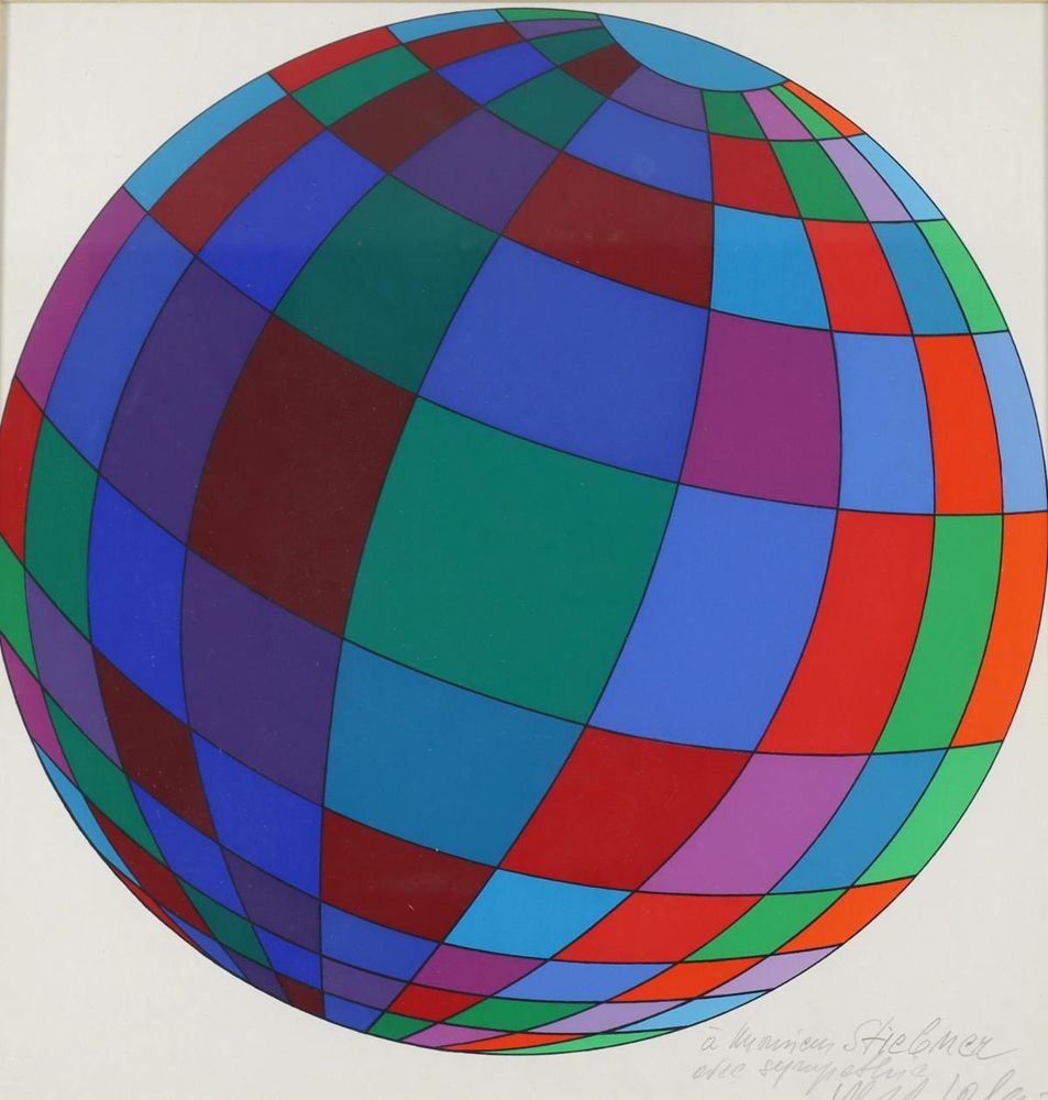 Große Abbildung Nr.2: 126-4412 Vasarely, Victor: (Künstlergraphik)