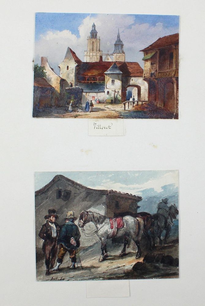 Große Abbildung Nr.1: 126-4420 Villeret, Francois Etienne: (Künstlergraphik)