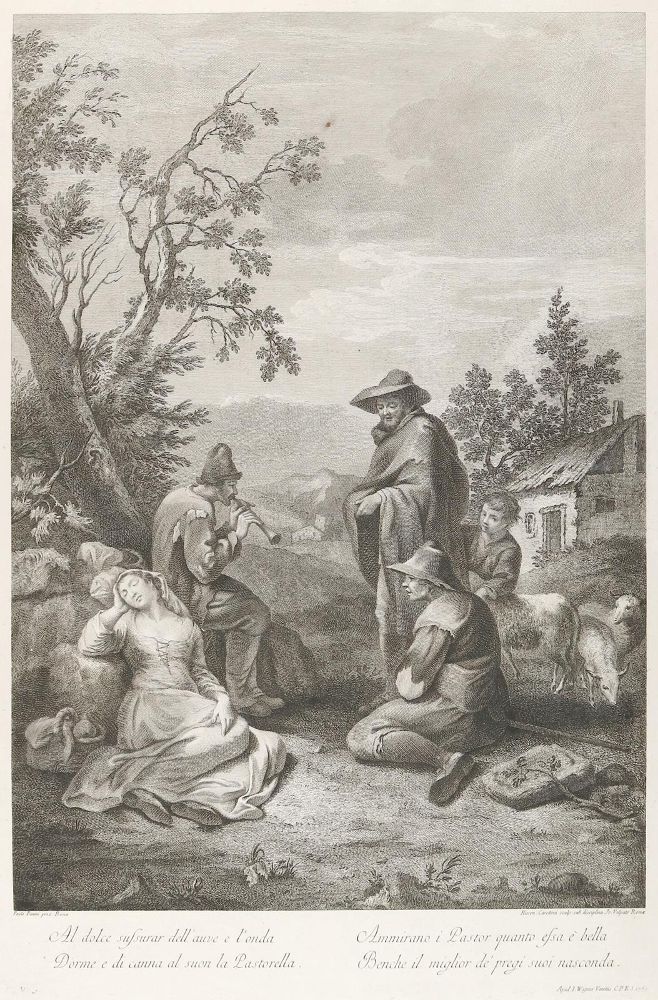 Große Abbildung Nr.1: 126-4428 Volpato, Giovanni: (Künstlergraphik)