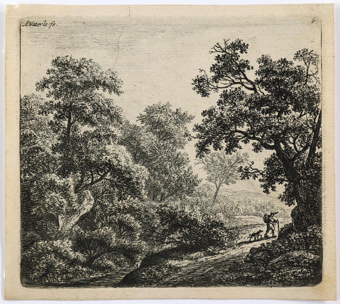 Große Abbildung Nr.1: 126-4438 Waterloo, Anthonie: (Künstlergraphik)