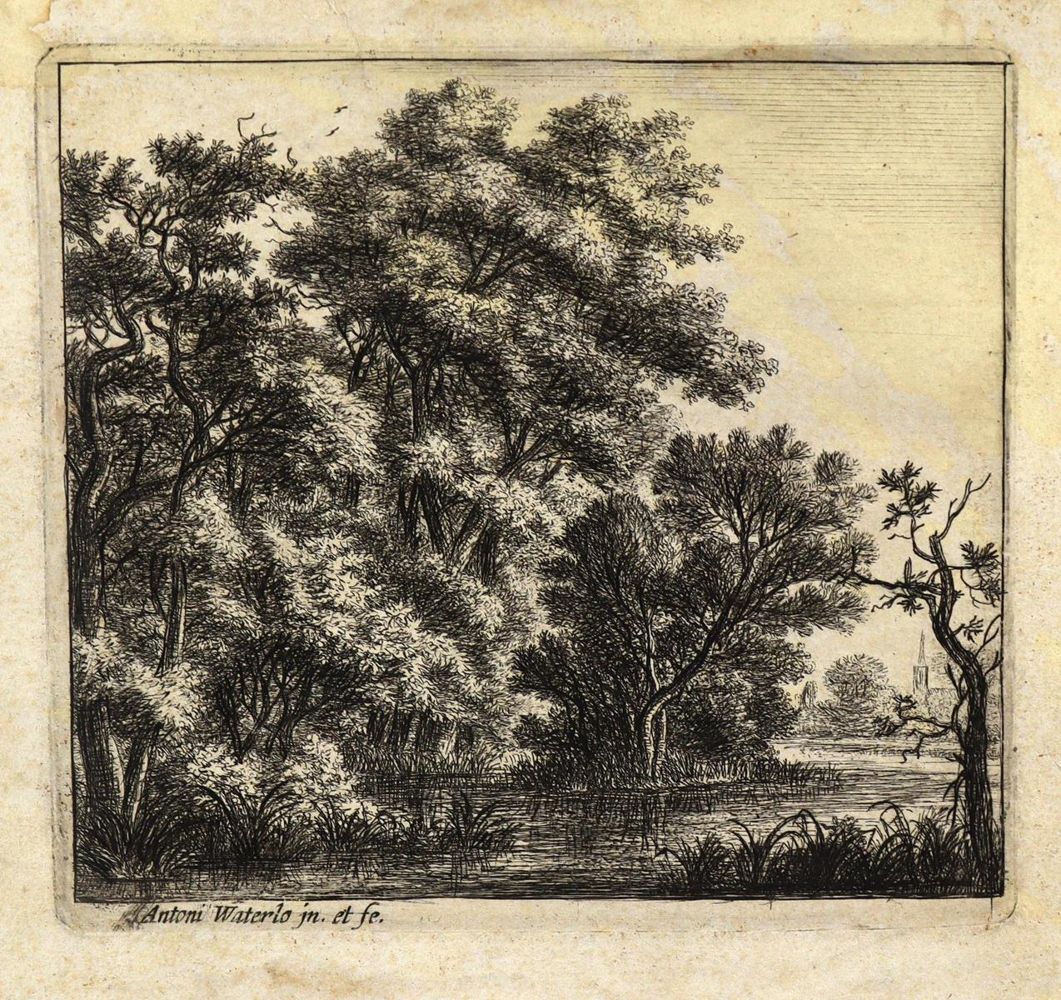 Große Abbildung Nr.1: 126-4440 Waterloo, Anthonie: (Künstlergraphik)