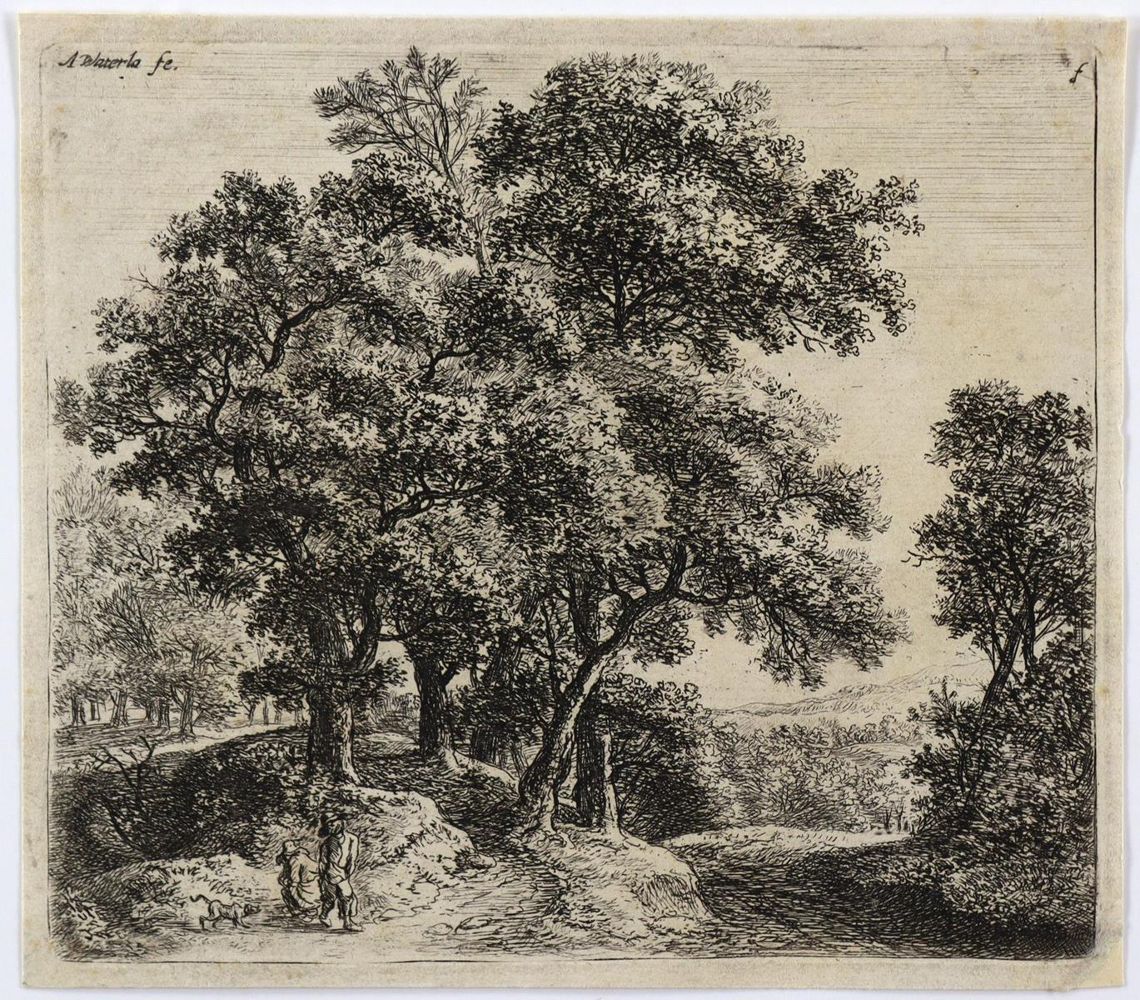 Große Abbildung Nr.1: 126-4441 Waterloo, Anthonie: (Künstlergraphik)