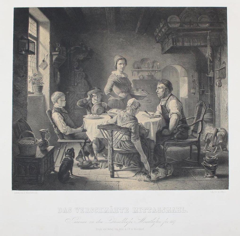 Große Abbildung Nr.1: 126-4455 Wieschebrink, Franz: (Künstlergraphik)