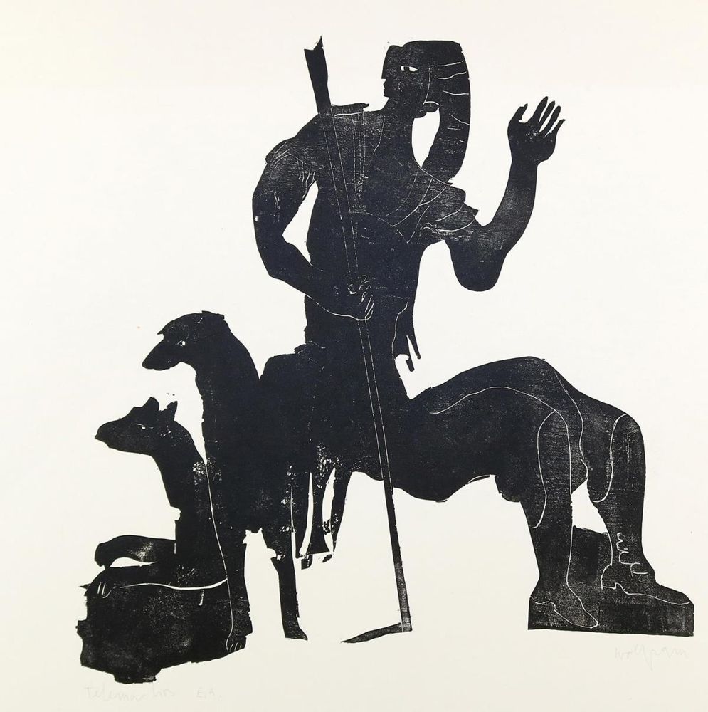 Große Abbildung Nr.1: 126-4465 Wolfram, Peer: (Künstlergraphik)