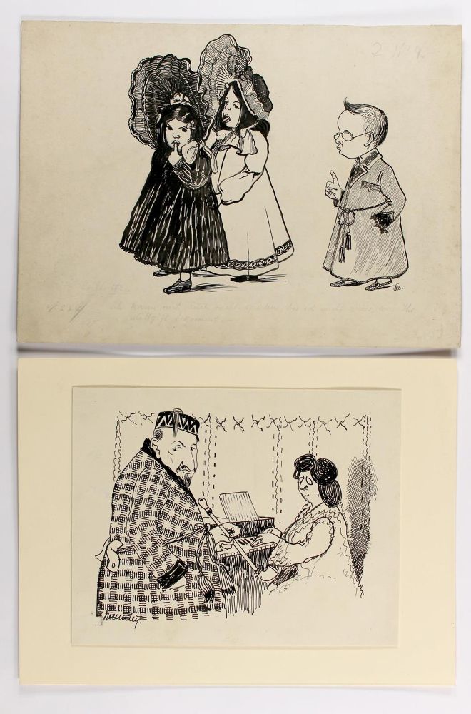 Große Abbildung Nr.2: 126-4476 Szeremley, Julius von: (Künstlergraphik, Zeichnung)