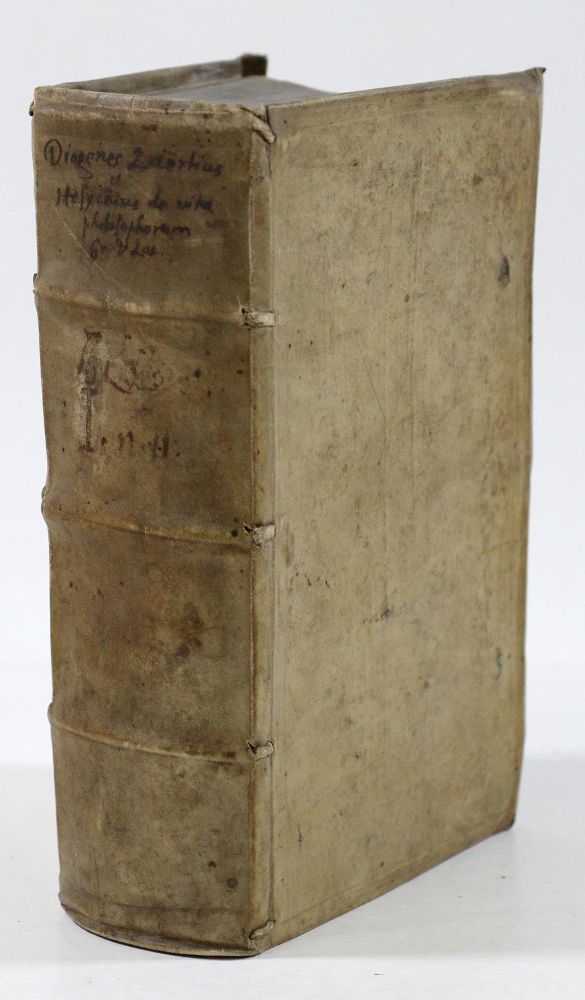 Große Abbildung Nr.2: 126-448 Diogenes Laertius.: (Alte Drucke, Handschriften und Theologie)