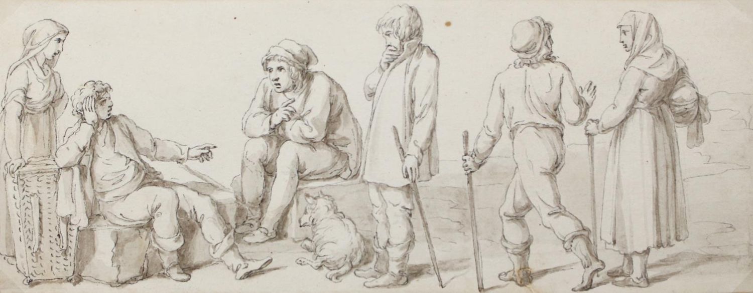 Große Abbildung Nr.1: 126-4484 Zingg, Adrian: (Künstlergraphik)