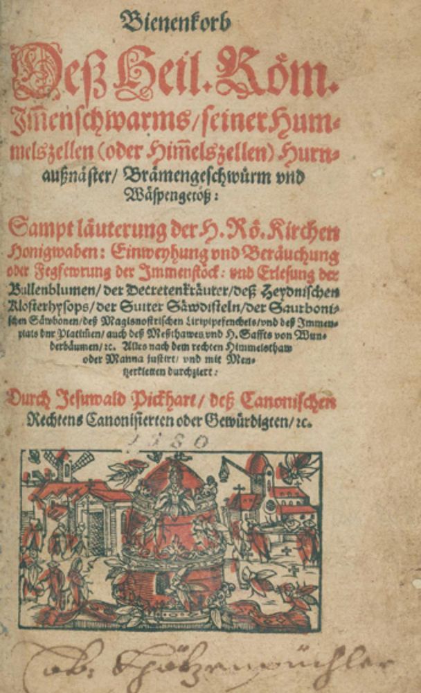 Große Abbildung Nr.1: 126-471 (Fischart,J. Pseud.:) Jesuwalt Pickhart.: (Alte Drucke, Handschriften und Theologie)