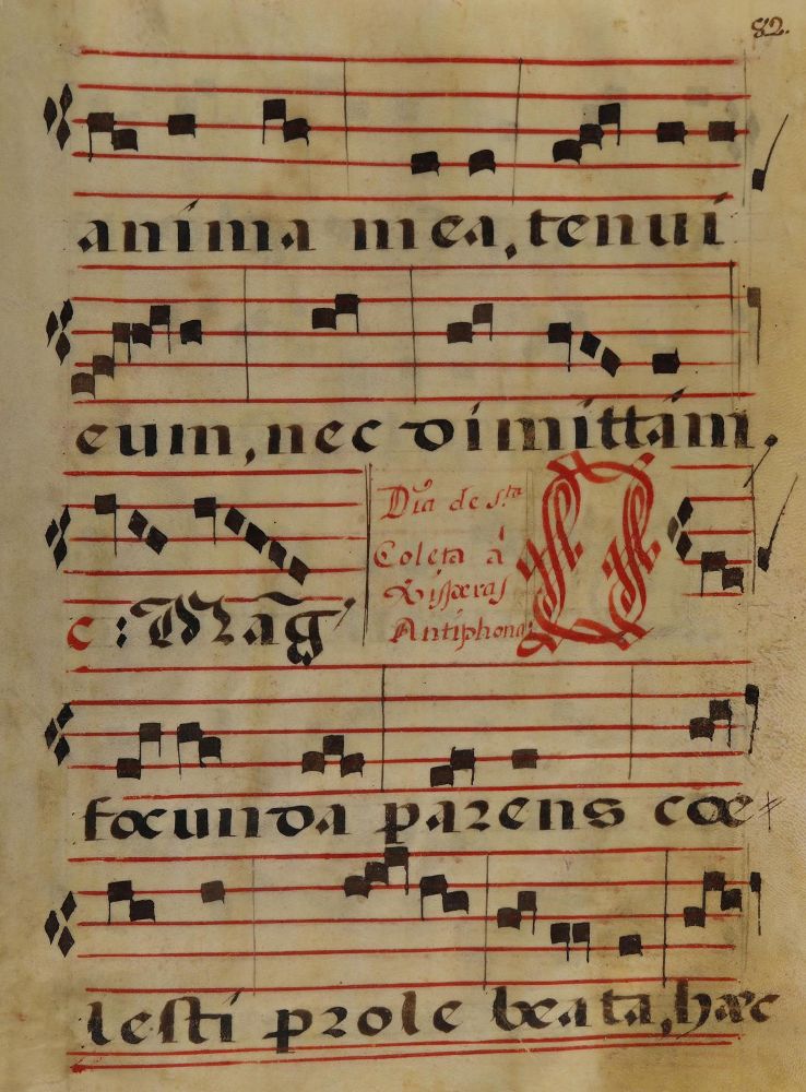 Große Abbildung Nr.1: 126-478 Antiphonar.: (Handschriften)