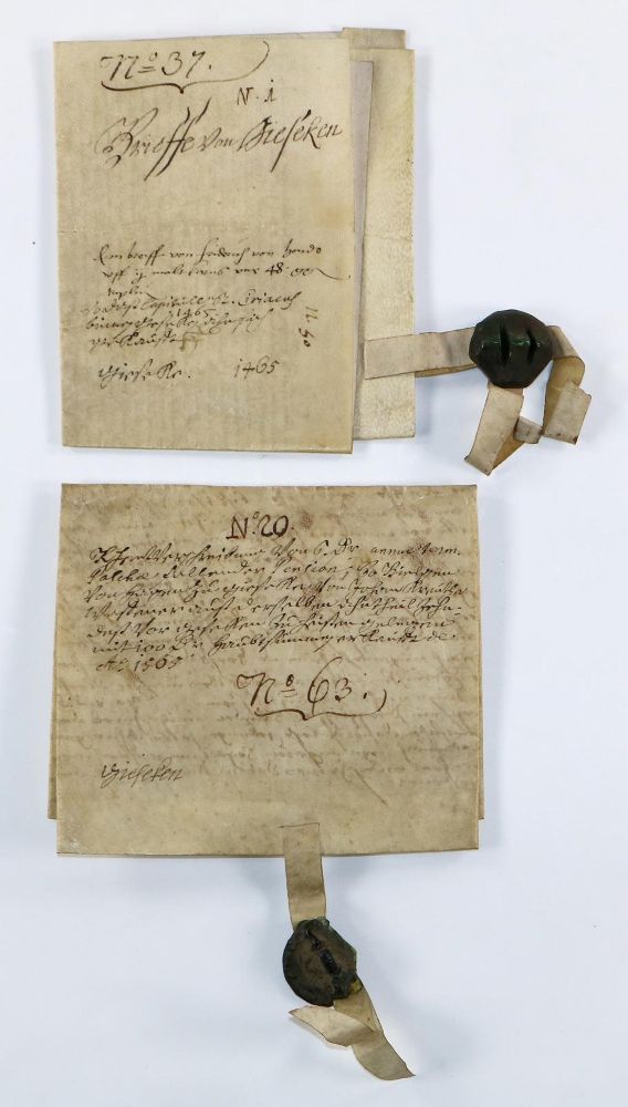Große Abbildung Nr.2: 126-488 Notariatsinstrumente.: (Handschriften, Geseke)