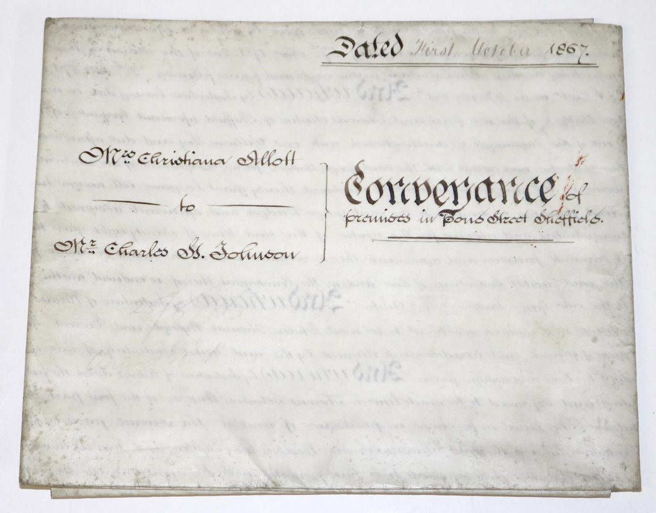 Große Abbildung Nr.1: 126-489 Urkunden.: (Handschriften, Großbritannien)