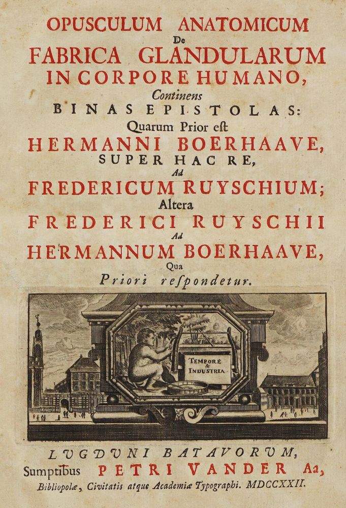 Große Abbildung Nr.1: 126-49 Boerhaave,H.: (Aus der Sammlung Professor Dr.Dr.Johannes Büttner Teil 1)