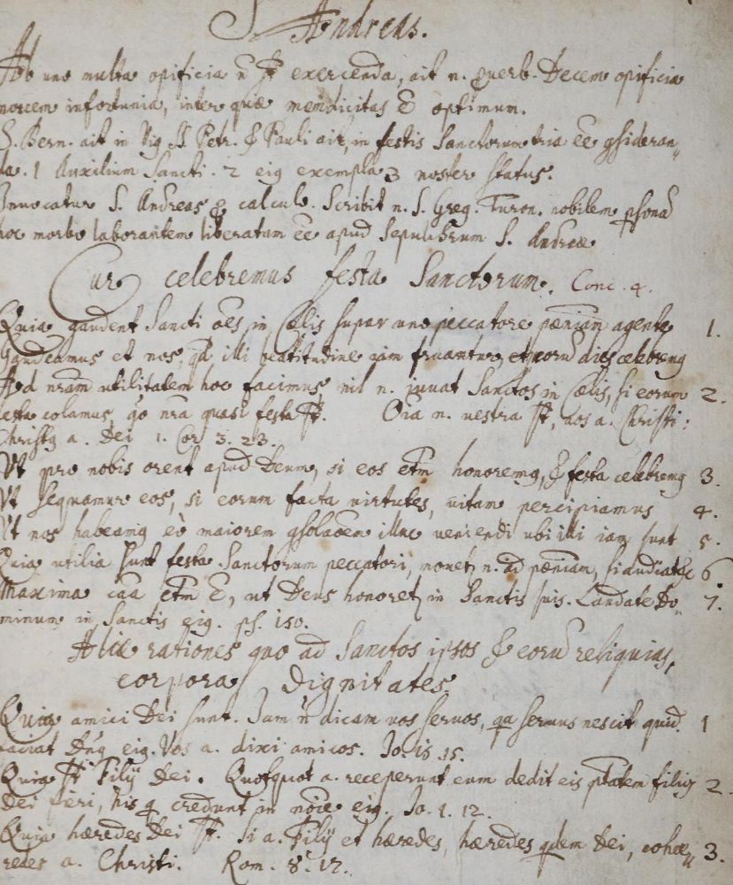 Große Abbildung Nr.1: 126-490 Heiligenpredigten.: (Handschriften)