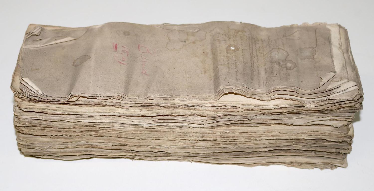 Große Abbildung Nr.2: 126-502 Vormunds Rechnung.: (Handschriften, Schlechtsart/Thüringen)