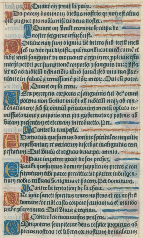 Große Abbildung Nr.1: 126-503 Stundenbuch.: (Handschriften)