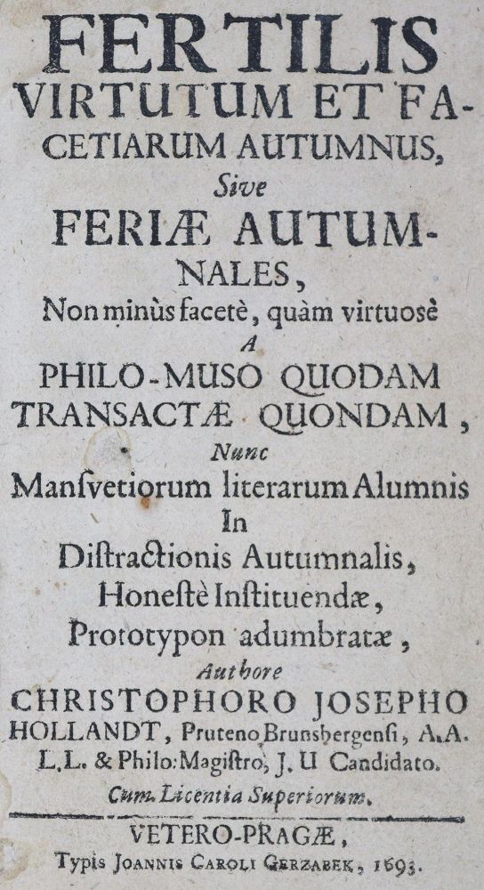 Große Abbildung Nr.1: 126-511 Hollandt,C.J.: (Alte Drucke, Handschriften und Theologie)