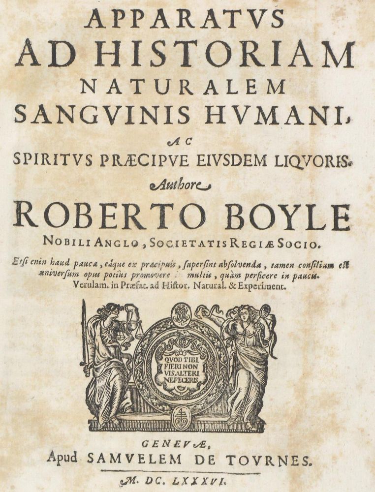 Große Abbildung Nr.1: 126-52 Boyle,R.: (Aus der Sammlung Professor Dr.Dr.Johannes Büttner Teil 1)