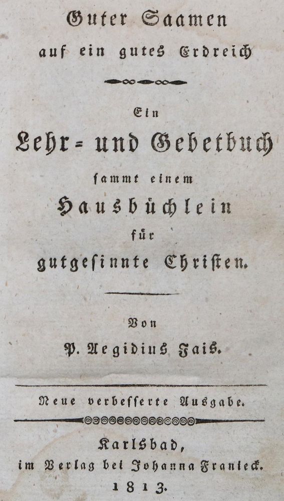 Große Abbildung Nr.2: 126-526 Jais,Ä.: (Alte Drucke, Handschriften und Theologie)