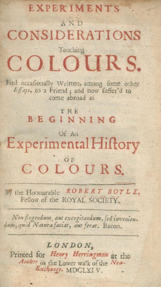 Große Abbildung Nr.1: 126-53 Boyle,R.: (Aus der Sammlung Professor Dr.Dr.Johannes Büttner Teil 1)