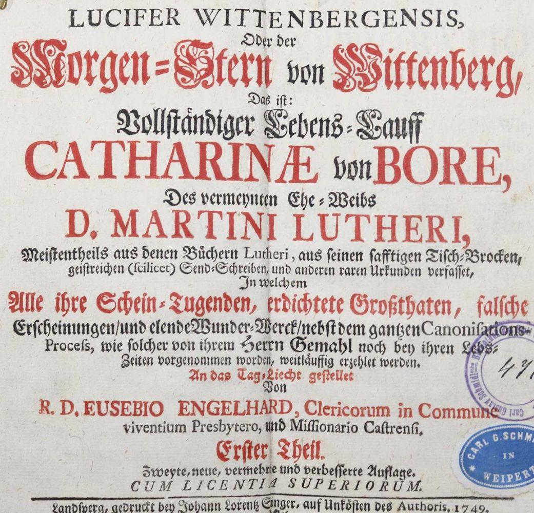 Große Abbildung Nr.1: 126-548 Engelhard,E. (d.i. M.Kuen).: (Luther)