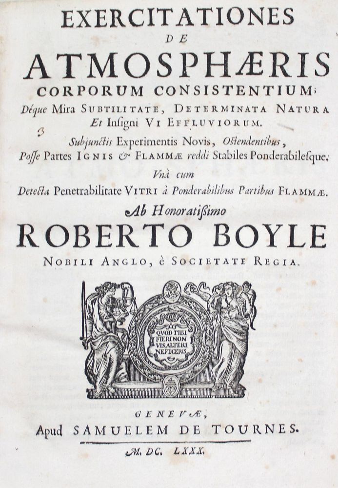 Große Abbildung Nr.1: 126-55 Boyle,R.: (Aus der Sammlung Professor Dr.Dr.Johannes Büttner Teil 1)