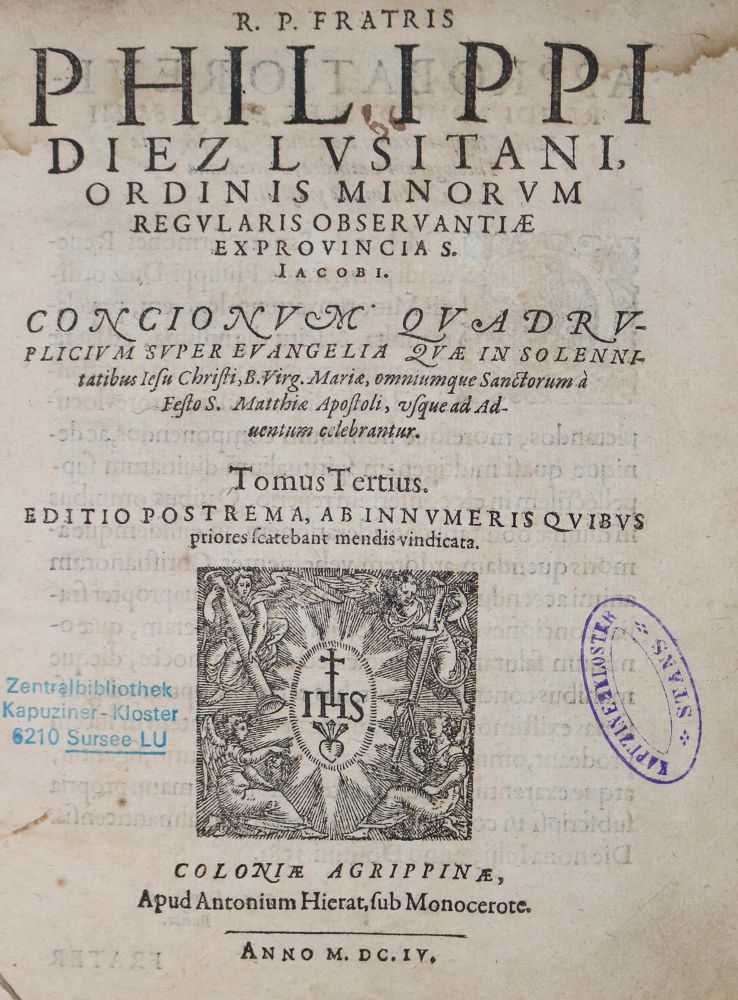 Große Abbildung Nr.1: 126-562 Nas,J.: (Alte Drucke, Handschriften und Theologie)