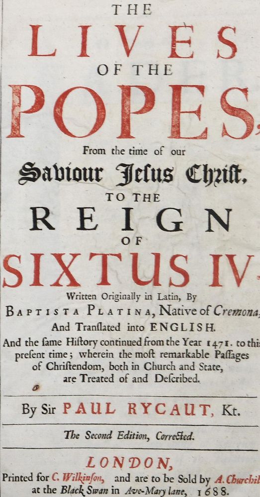 Große Abbildung Nr.1: 126-576 Platina,B.: (Päpste)