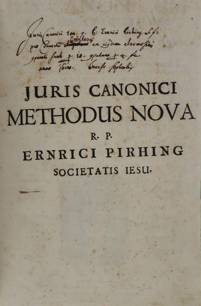 Große Abbildung Nr.2: 126-583 Pirhing,E.: (Alte Drucke, Handschriften und Theologie)