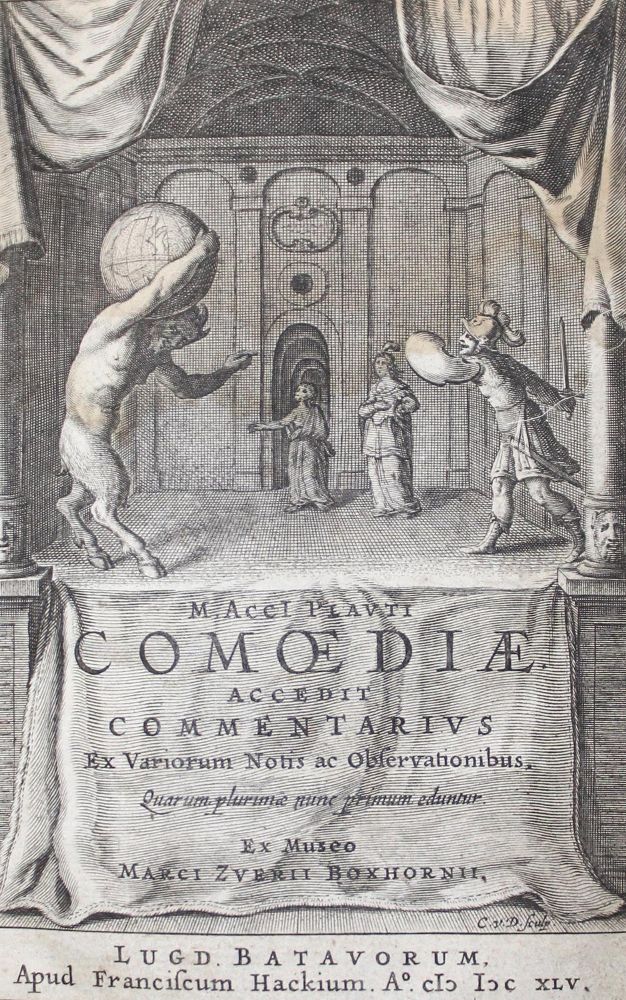 Große Abbildung Nr.1: 126-585 Plautus,M.A.: (Alte Drucke, Handschriften und Theologie)