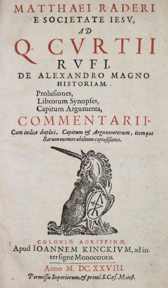 Große Abbildung Nr.1: 126-595 Rader,M.: (Alte Drucke, Handschriften und Theologie)