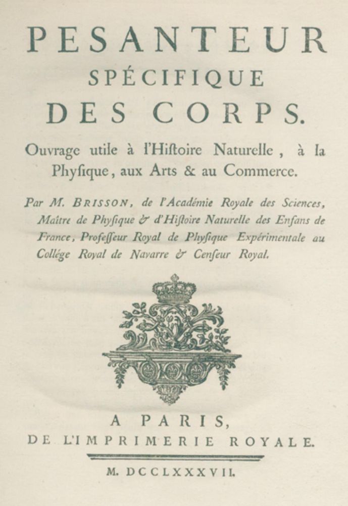 Große Abbildung Nr.1: 126-60 Brisson,M.J.: (Aus der Sammlung Professor Dr.Dr.Johannes Büttner Teil 1)