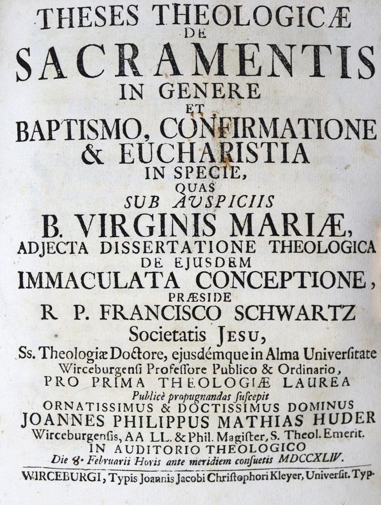 Große Abbildung Nr.3: 126-609 Sammelband: (Alte Drucke, Handschriften und Theologie)