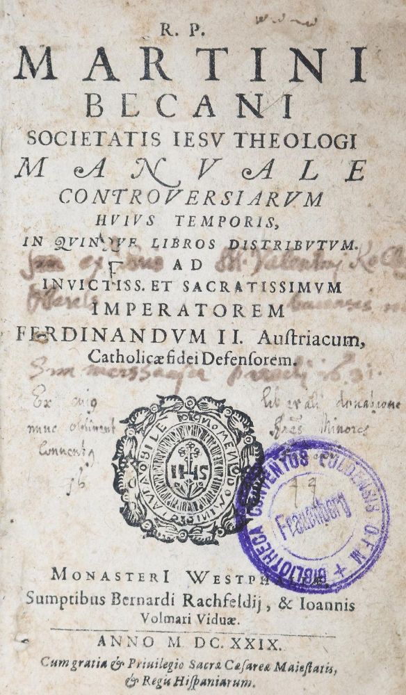 Große Abbildung Nr.1: 126-611 Sammlung: (Alte Drucke, Handschriften und Theologie)