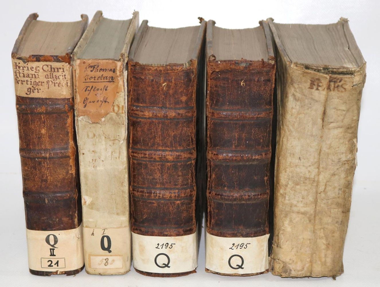 Große Abbildung Nr.2: 126-615 Sammlung: (Alte Drucke, Handschriften und Theologie)