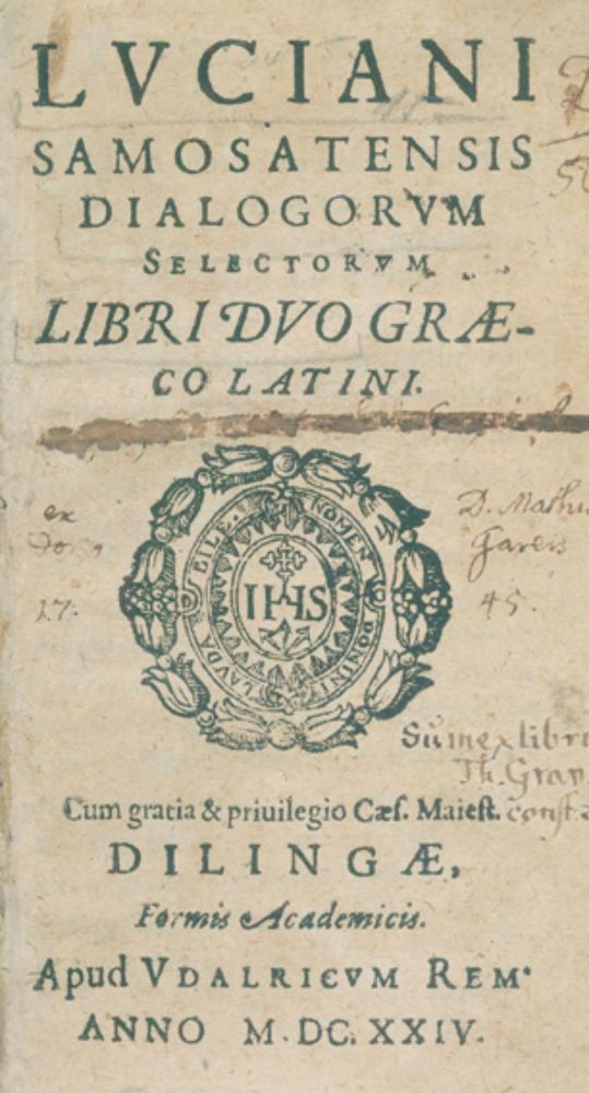 Große Abbildung Nr.1: 126-620 Sammlung: (Alte Drucke, Handschriften und Theologie)