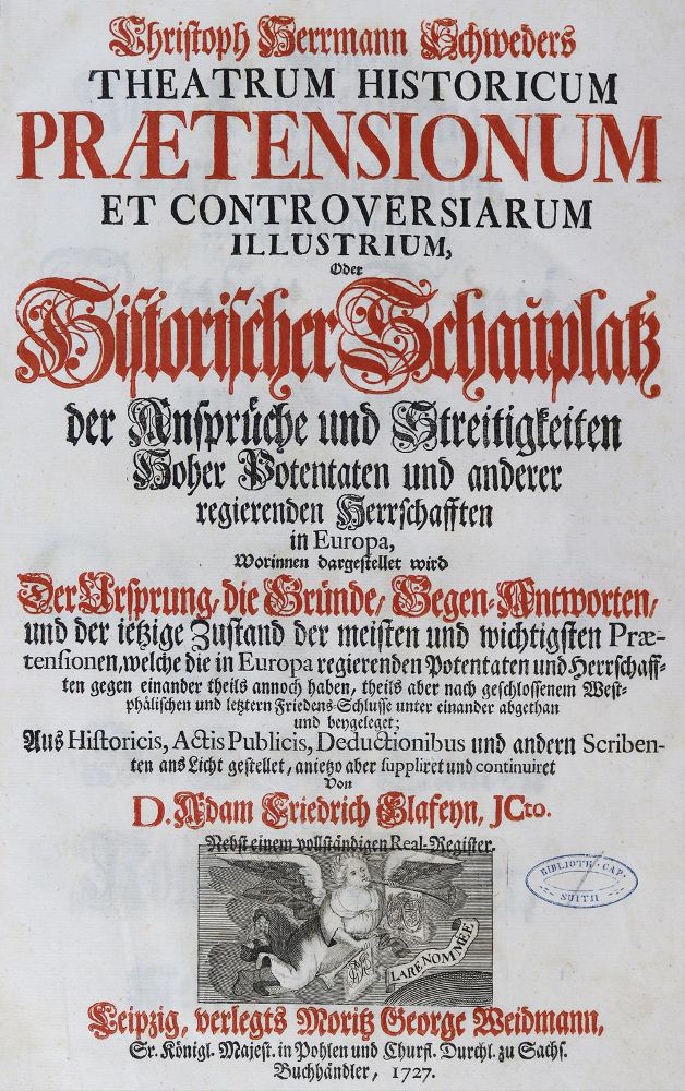 Große Abbildung Nr.1: 126-631 Schweder,C.: (Alte Drucke, Handschriften und Theologie)