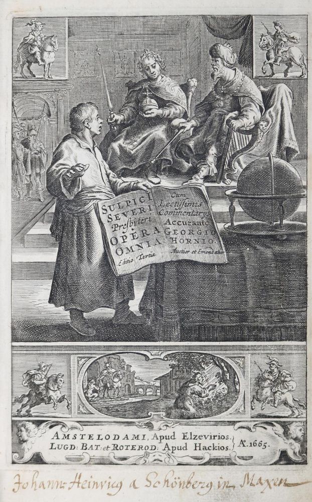 Große Abbildung Nr.1: 126-642 Sulpicius,S.: (Alte Drucke, Handschriften und Theologie)