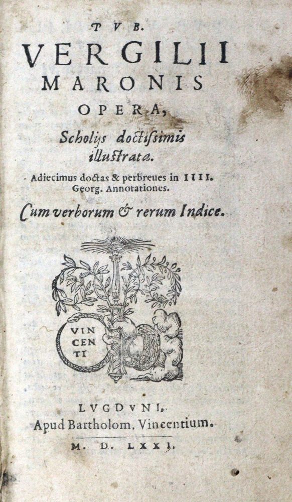 Große Abbildung Nr.1: 126-654 Vergilius,M.P.: (Alte Drucke, Handschriften und Theologie)