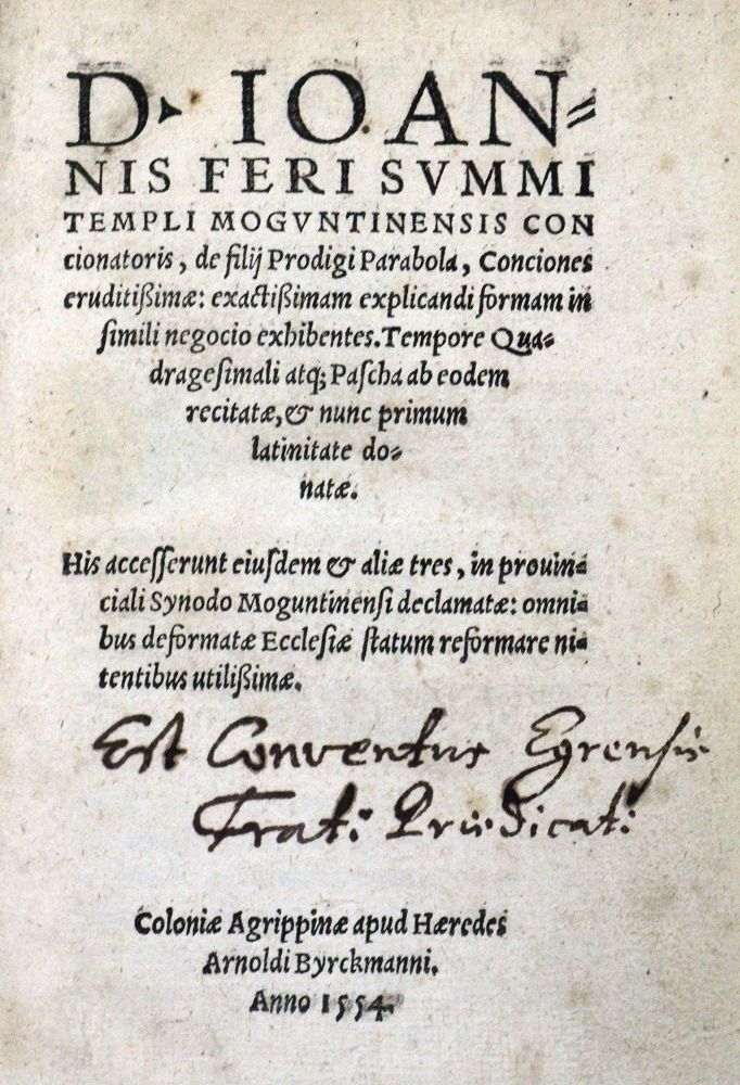 Große Abbildung Nr.1: 126-663 Wild,J.: (Alte Drucke, Handschriften und Theologie)