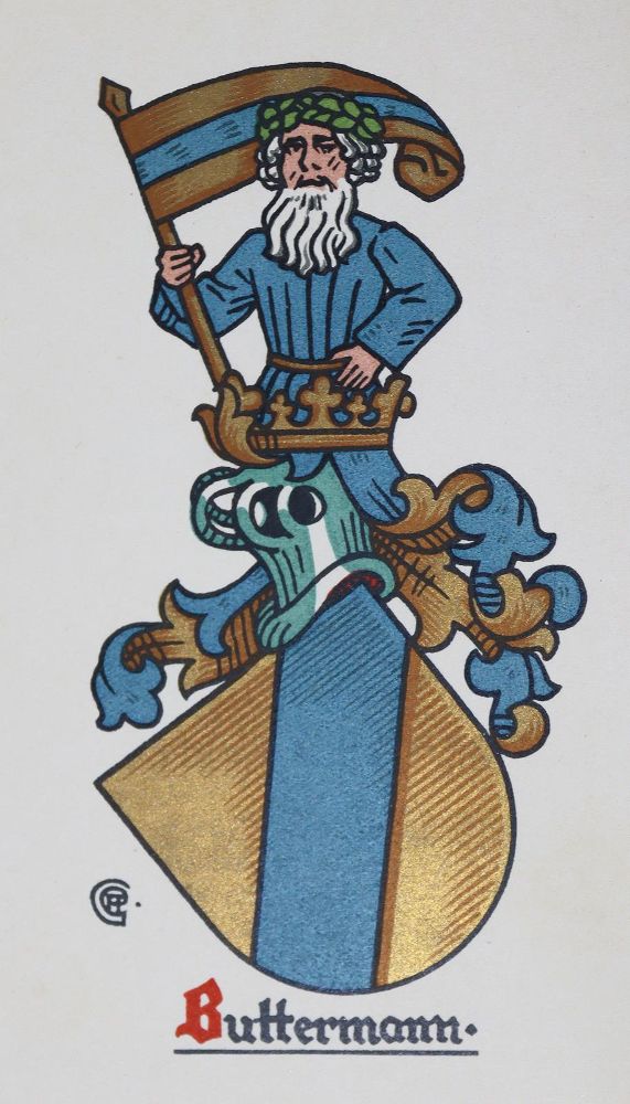 Große Abbildung Nr.2: 126-669 Deutsches Geschlechterbuch.: (Genealogie und Heraldik, Mecklenburg)
